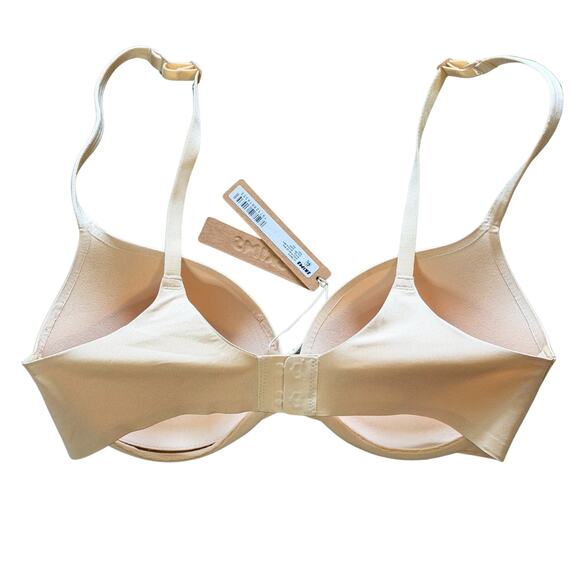 NWT SKIMS Ultimate Nipple Push-Up Bra – Sand – 32D – Retail $68 - Picture 2 of 3